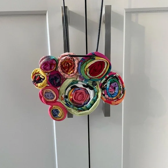 Ficklesticks Millefiori Bib Necklace - Picture 6 of 6